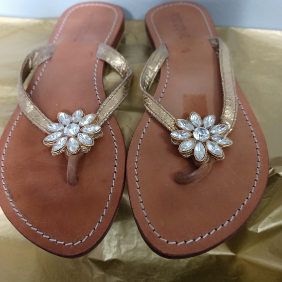 MYSTIQUE Boutique Flower Gem Sandal - Picture 1 of 7